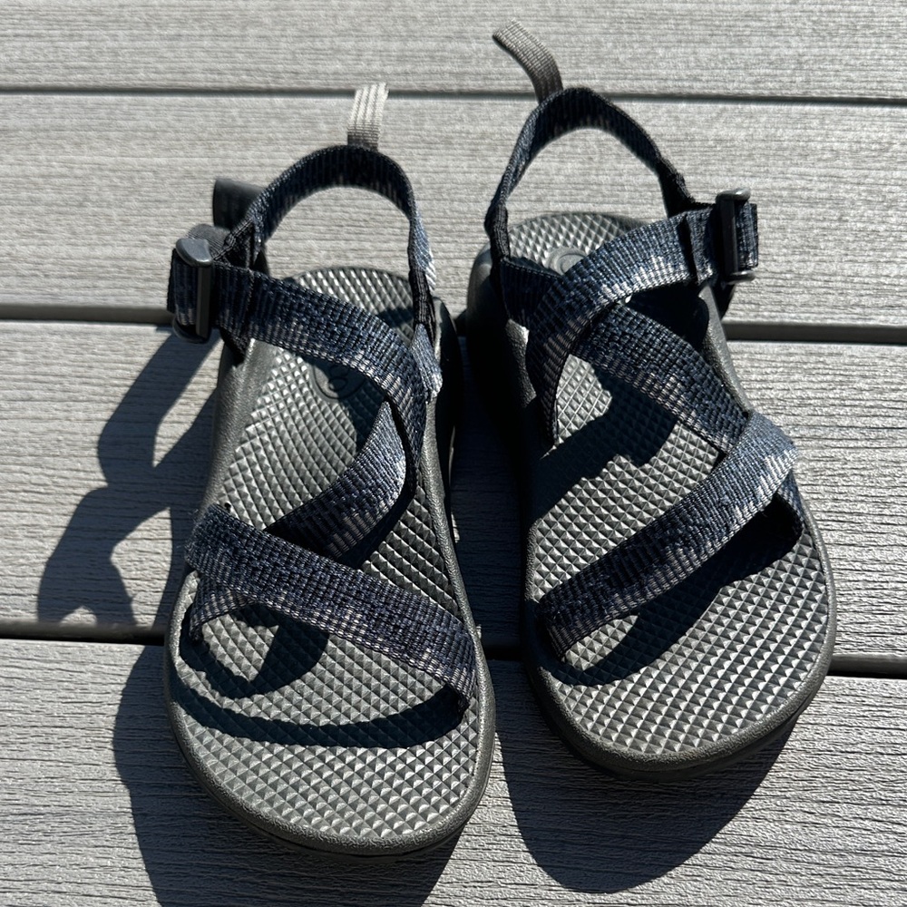 Chaco Kids Black and Gray Sandals